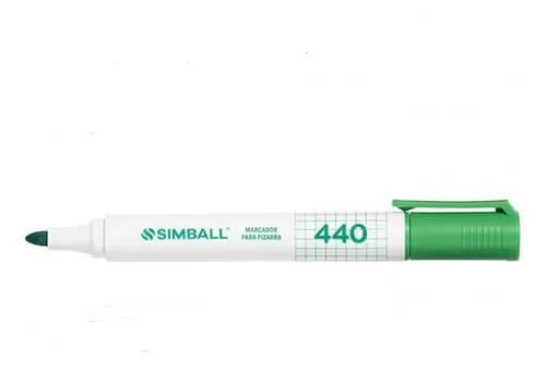 Marcador Simball 440 P/Pizarra Verde