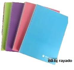 Cuaderno Skycolor T/pp Color 29,7 C/esp X 80 Hjs Rayado