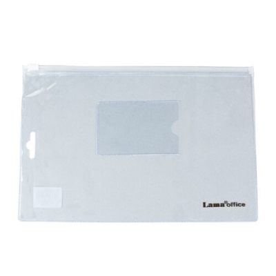 Sobre Pvc C/Cierre Zip Oficio Lama Ch203Fc