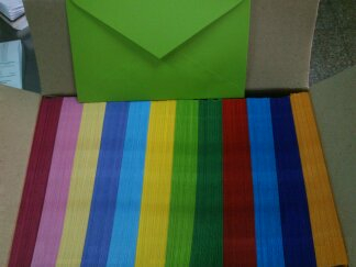 Sobre Multicolor Peque Cotillón (9,5X10,5) Caja X 600 (12 Col)