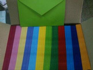 Sobre Multicolor Peque Cotillón (9,5X10,5) Caja X 600 (12 Col)