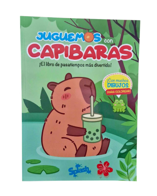 Libro De Actividades Juguemos Con Capibaras 6114
