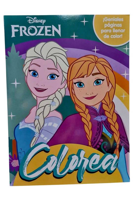 Libro Vertice Colorea Frozen 6177