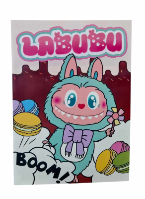 Libro Splash P/Colorear Nube Labubu
