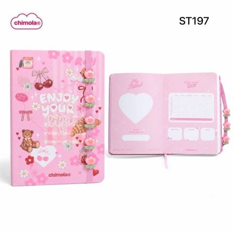 Libreta Fantasia A5 Chimola 96 Hj St197 Romantic C/Elas