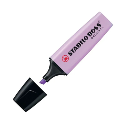 Resaltador Stabilo Boss Pastel Lila 155