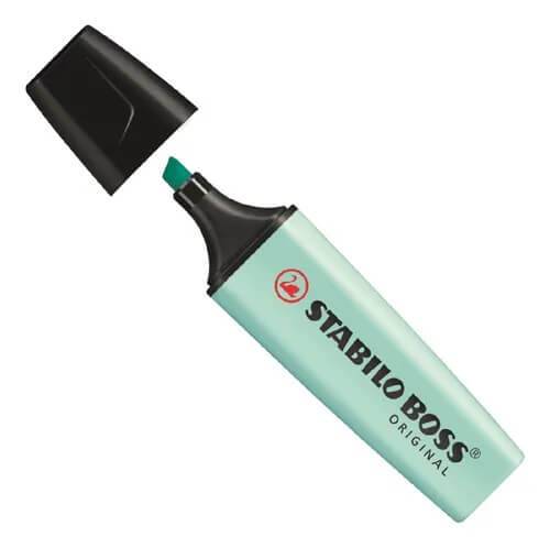 Resaltador Stabilo Boss Pastel Turquesa