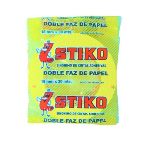 Cinta Bifaz Stiko Transp 24Mm X 25 Mts