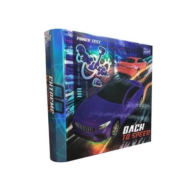 Carpeta 3Ø40Mm Escolar Ppr Street Racing Cartone