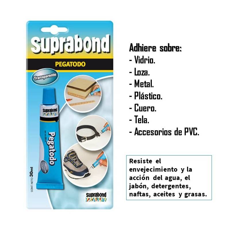 Adhesivo Suprabond De Contacto 25Ml Transparente Blister