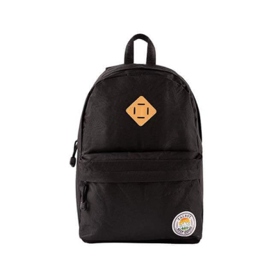 Mochila Talbot Esp 17 Lisa Negro 2909 2 Cierres