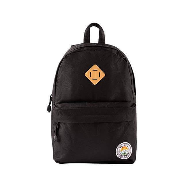 Mochila Talbot Esp 17 Lisa Negro 2909 2 Cierres