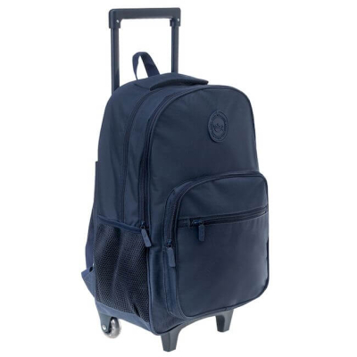 Mochila Talbot C/Carro 17 Kart Lisa Azul 7300