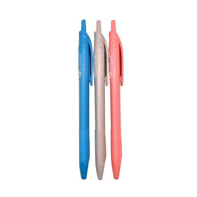 Boligrafo Talbot Click Retractil 0.7Mm Negro Caja X 12 Un
