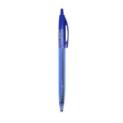 Boligrafo Talbot Easy Retractil 1Mm Azul Caja X 12 Un