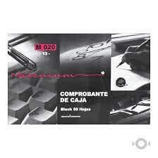 Talonario Comprobante De Caja M020