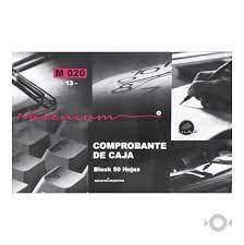 Talonario Comprobante De Caja M020