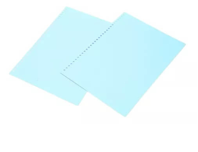 Tapa P/Encuadernación Pvc A4 Paq X 50 Unid Celeste Pastel