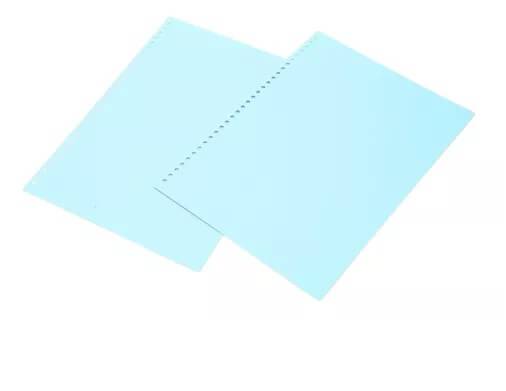 Tapa P/Encuadernación Pvc A4 Paq X 50 Unid Celeste Pastel