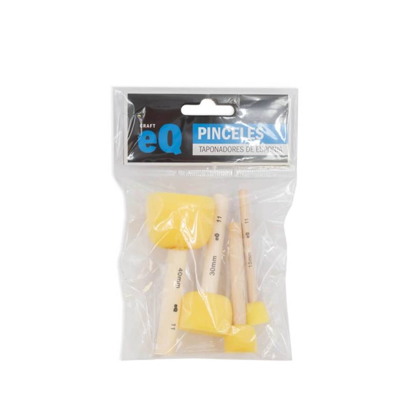 Set Taponadores Eq Esponja X 4 Unid