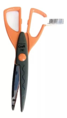 Tijera Rexon C/Formas Medium 16,5 Cm N° 12 Barroco 