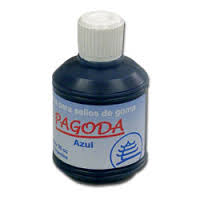 Tinta Para Sellos Pagoda  30 Cm3 Azul