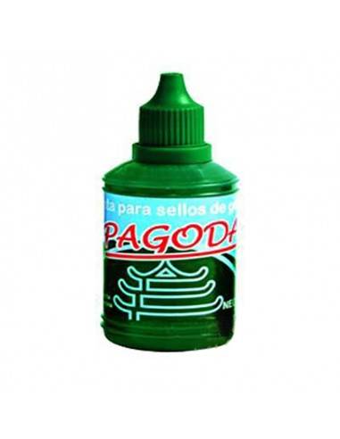 Tinta Para Sellos Pagoda  30 Cm3 Verde