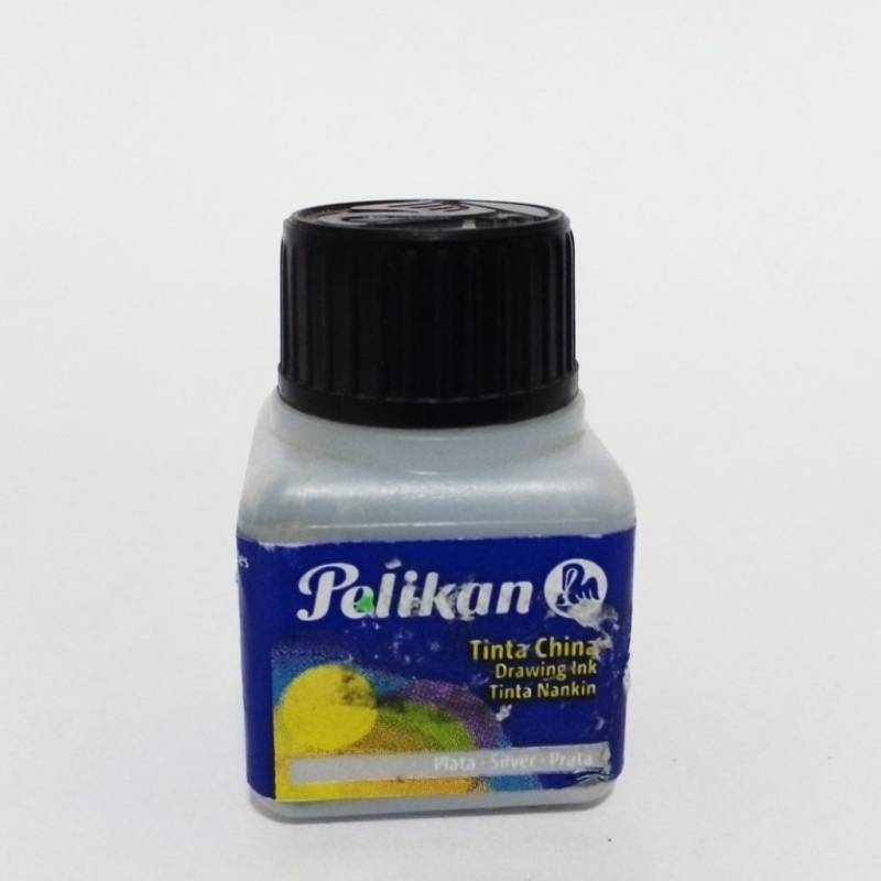 Tinta China Pelikan 15 Cm3 Plata