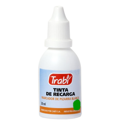 Tinta Trabi Para Marcador Pizarra 30 Cm³ Verde