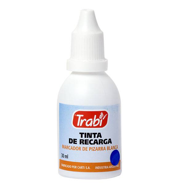 Tinta Trabi Para Marcador Pizarra 30 Cm³ Azul