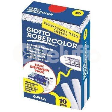 Tiza Giotto Robercolor X 10 Un Blanca