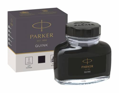 Tinta Parker Quick Frasco 57 Ml Negro