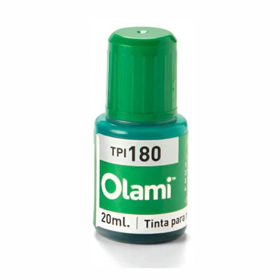 Tinta Olami Para Marcador Pizarra 20 Ml Verde Tpi180