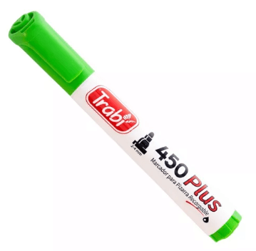 Marcador Trabi 450 Verde Lima P/Pizarra Blanca