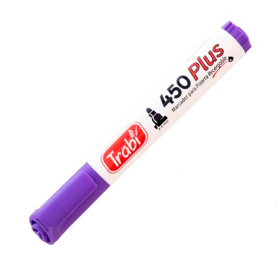 Marcador Trabi 450 Violeta P/Pizarra Blanca