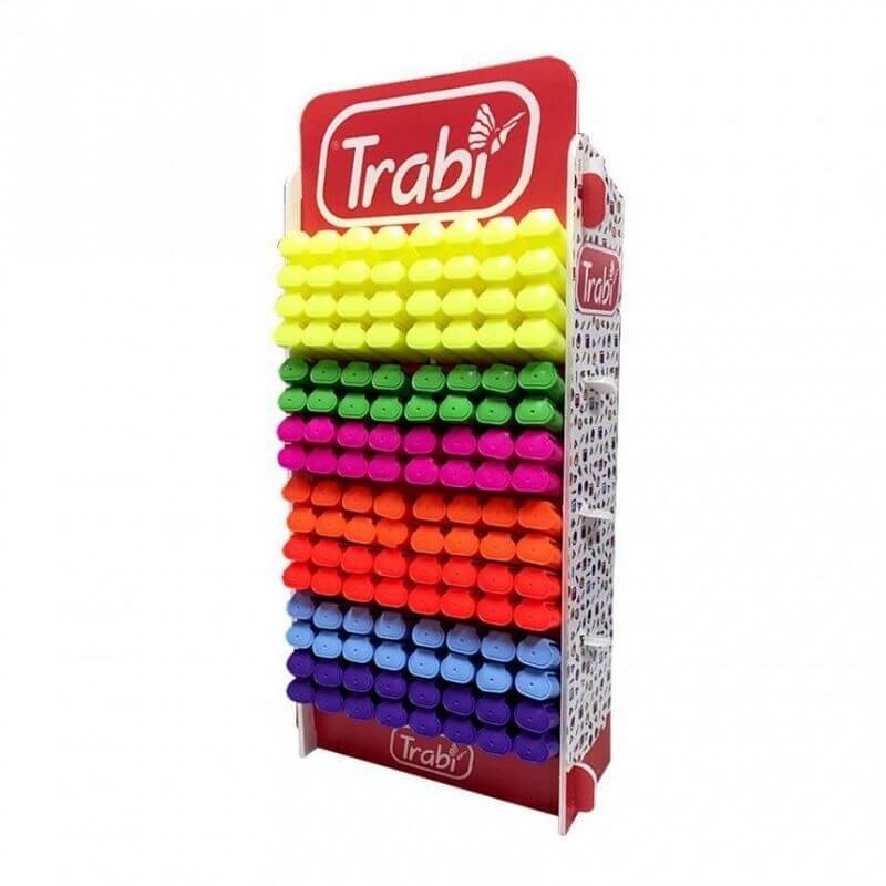 Resaltador Trabi High Text Fluo Exhibidor X 128 Un