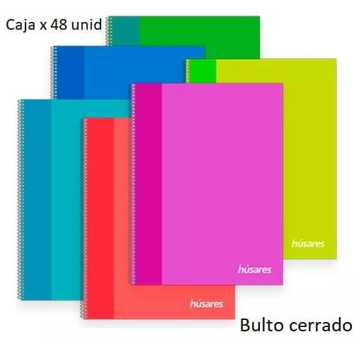 Cuaderno Husares Trendy 16X21 C/Esp X 80H Cuadric 6295 Caja X 48 Un