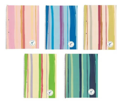 Cuaderno Triunfante Rayas 29.7 C/Esp X 80 Hjs Cuadri Caja X 40 Un