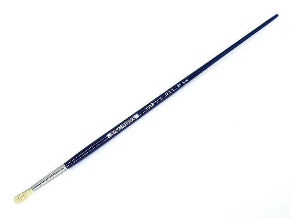 Pincel Trimay 911 Nº 2 Redondo Mango Azul