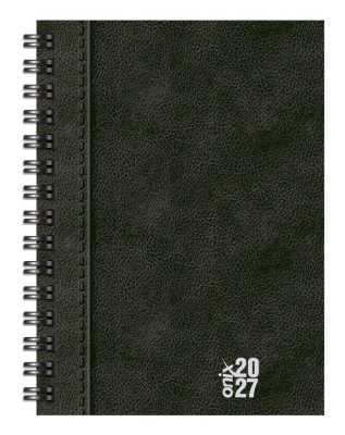 Agenda Onix 2027 C/Esp Uomo Black 16X22 Diaria Td 320 P  Ag27A001