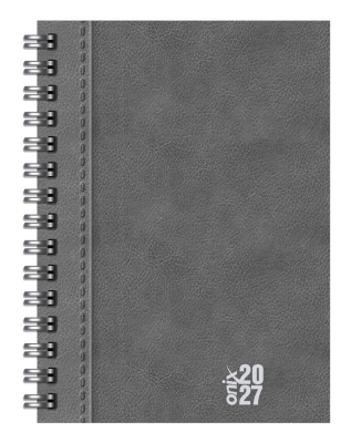 Agenda Onix 2027 C/Esp Uomo Color Gris 16X22 Semanal Td 112 P Ag27B001  