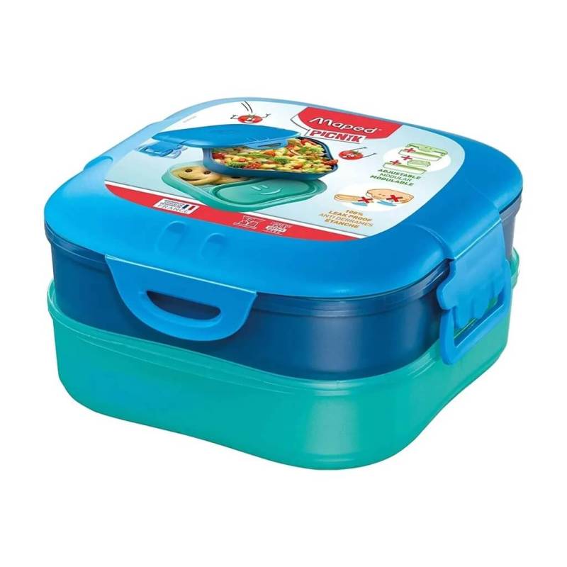 Vianda Contenedor Hermetico Maped Kids 3 En 1