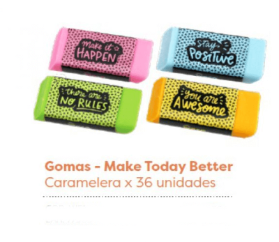 Goma Wero Make Today Better Pote X 36 Unid We1031