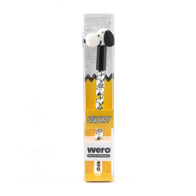 Lapicera Roller Wero Borrable Cajita Snoopy We4210
