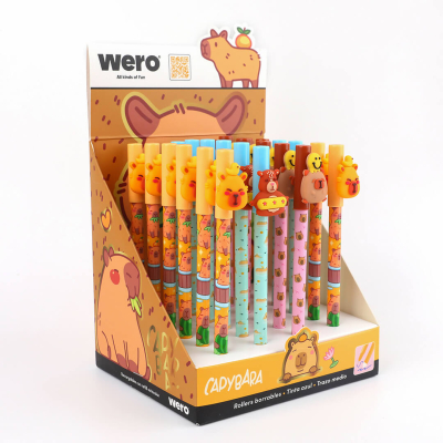 Lapicera Roller Wero Borrable Capybara We4236