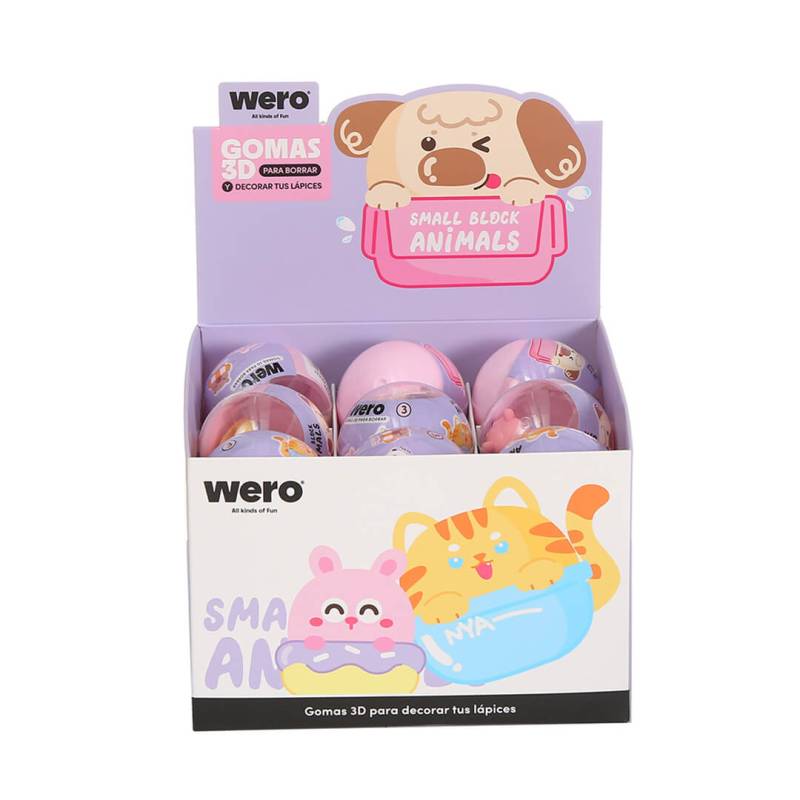 Goma Wero 3D Small Animals We4342