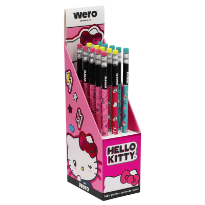 Lapiz De Grafito Wero C/Goma Hello Kitty We4351