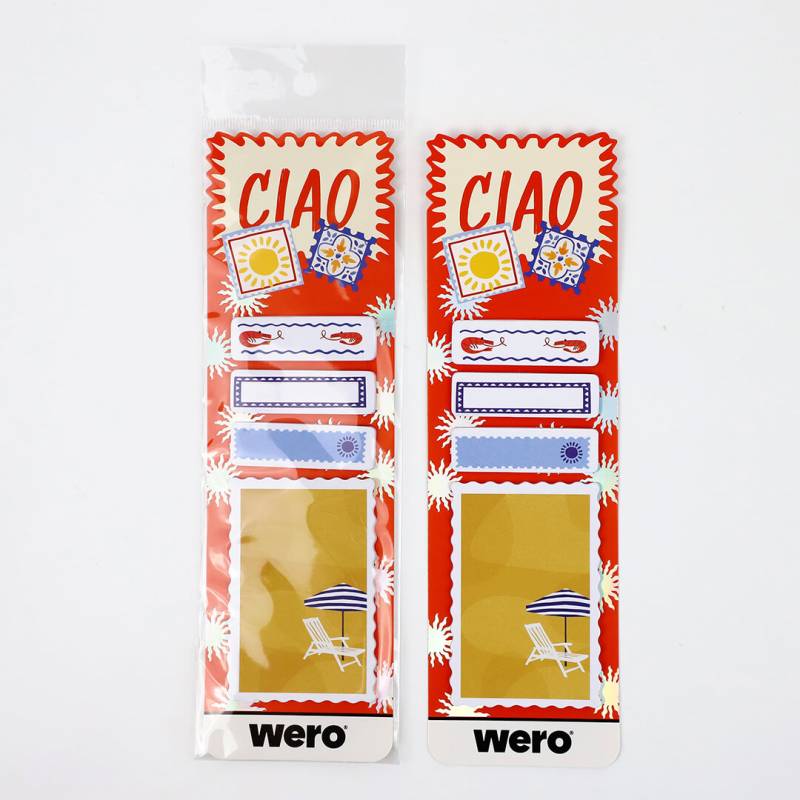 Set Banderitas Y Notas Adhesivas Wero We4380 Ciao