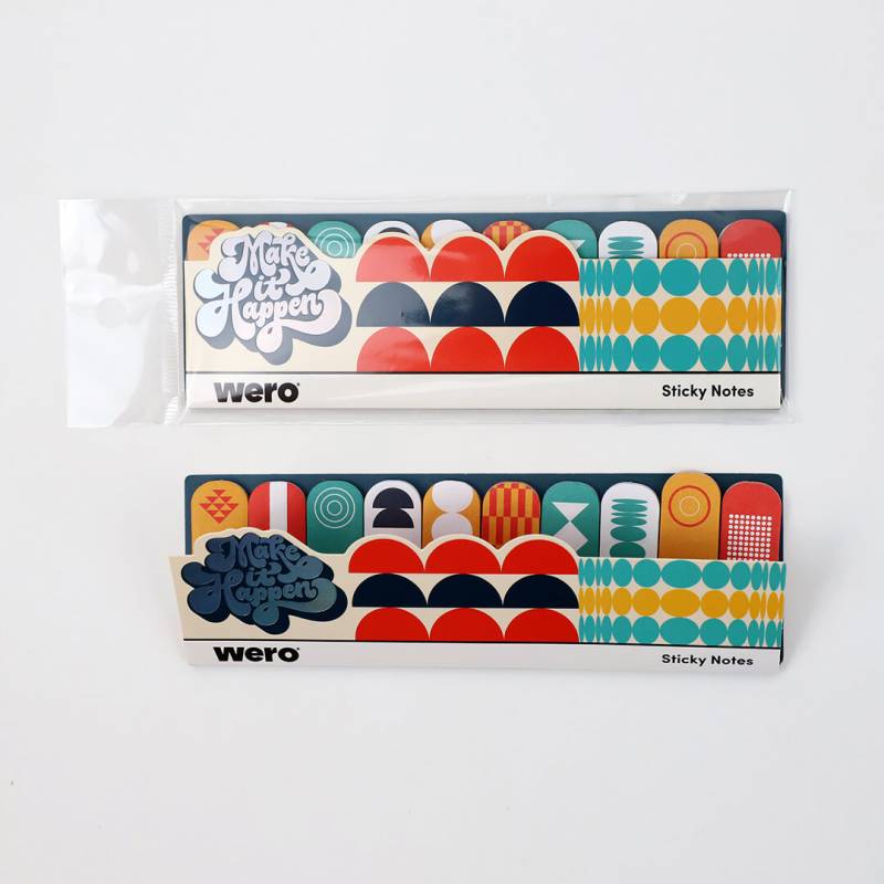 Set De Banderitas Adhesivas Wero We4381 Make It Happen