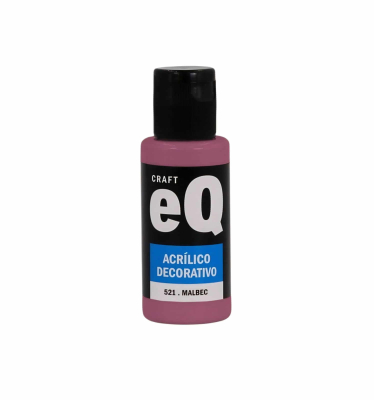 Acrílico Decorativo 521 Eq 50 Cc Malbec